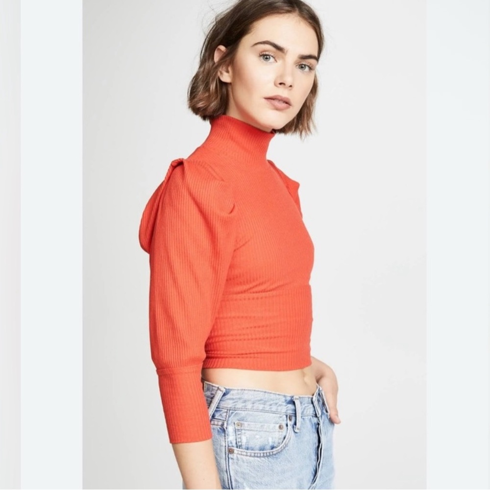 Free People LaLa Ribbed Top - Picture 7 of 7